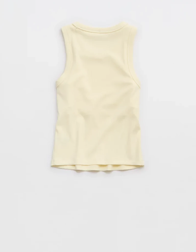 OFFLINE By Aerie Thumbs Up Heavyweight Cropped Tank Top