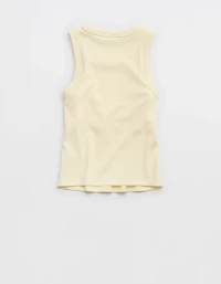 OFFLINE By Aerie Thumbs Up Heavyweight Cropped Tank Top
