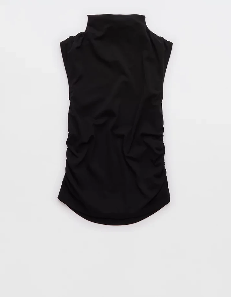 OFFLINE By Aerie Real Me XTRA Mock Neck Tank Top