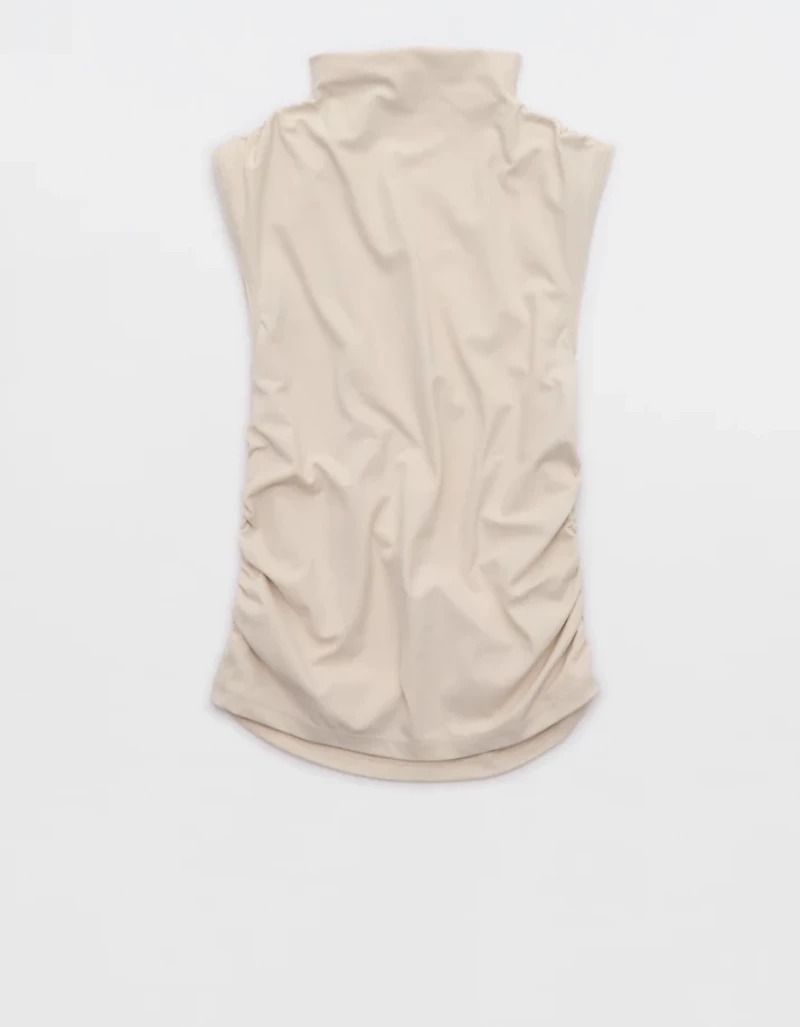 OFFLINE By Aerie Real Me XTRA Mock Neck Tank Top