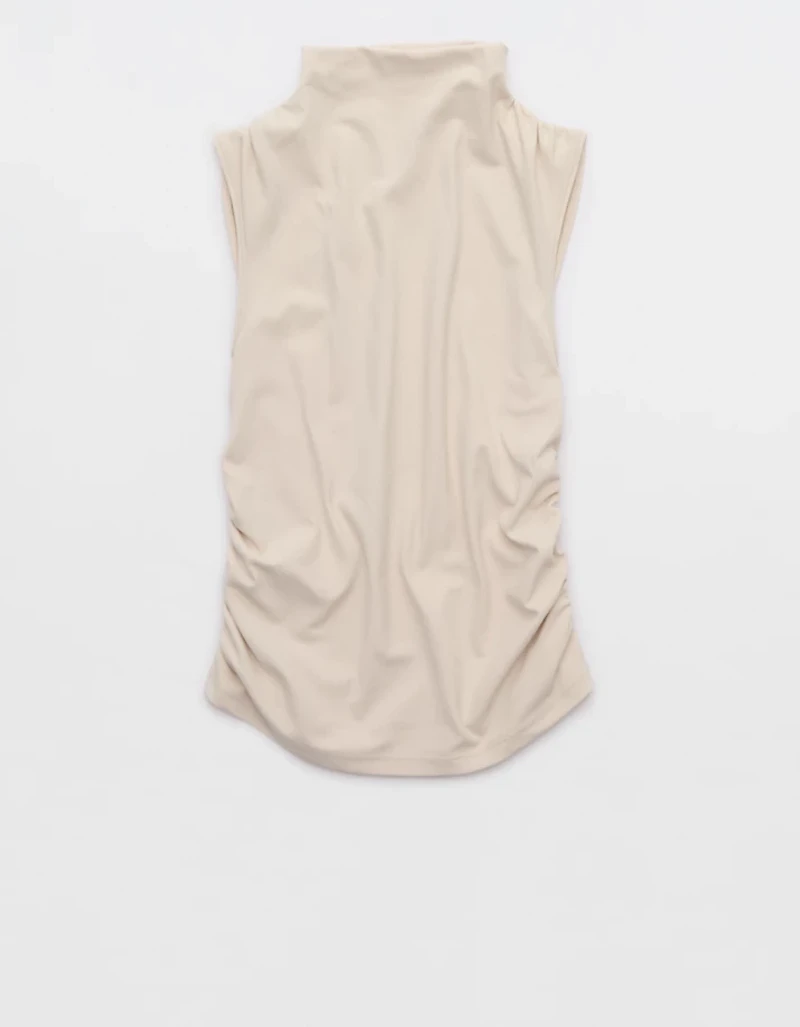 OFFLINE By Aerie Real Me XTRA Mock Neck Tank Top