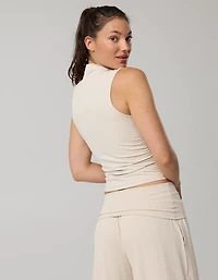 OFFLINE By Aerie Real Me XTRA Mock Neck Tank Top