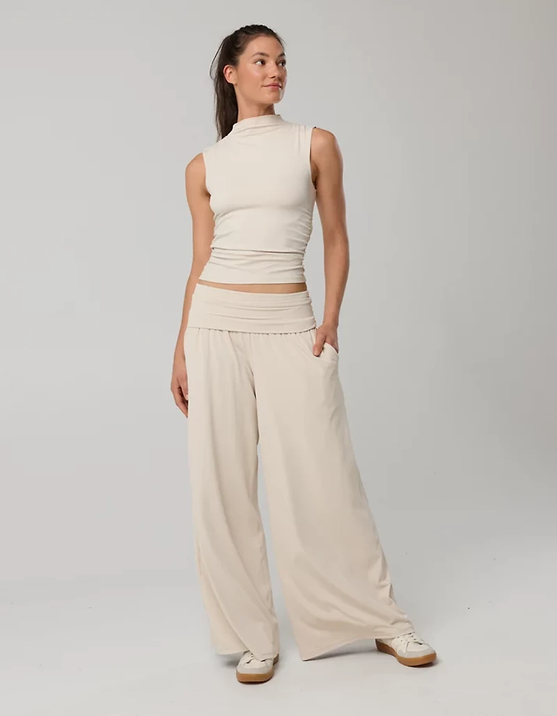 OFFLINE By Aerie Real Me XTRA Mock Neck Tank Top