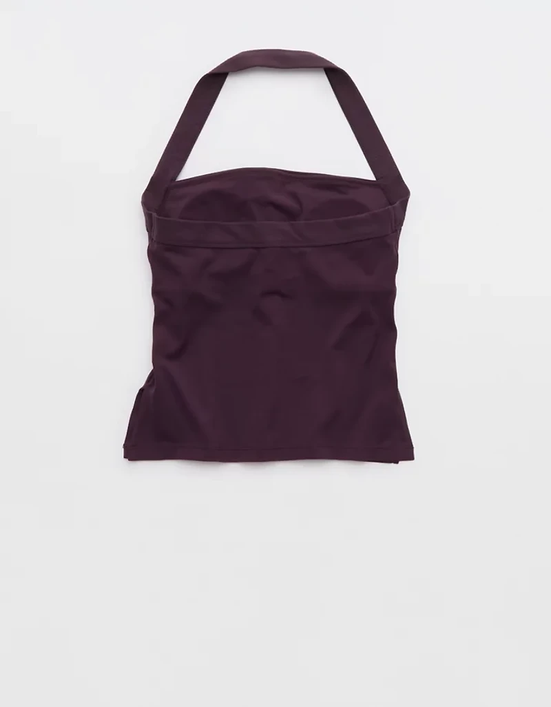 OFFLINE By Aerie Real Me XTRA Halter Tank Top