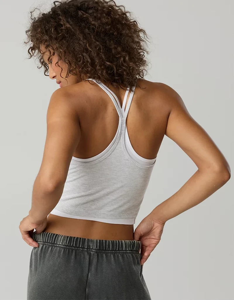 OFFLINE By Aerie Thumbs Up Layered Tank Top