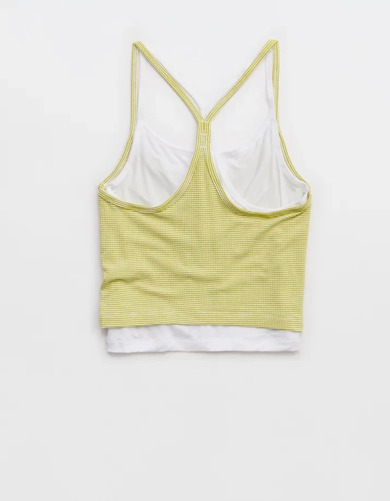 OFFLINE By Aerie Thumbs Up Layered Tank Top