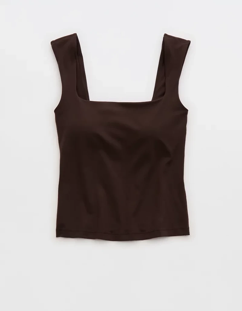 OFFLINE By Aerie Real Me Square Neck Tank Top