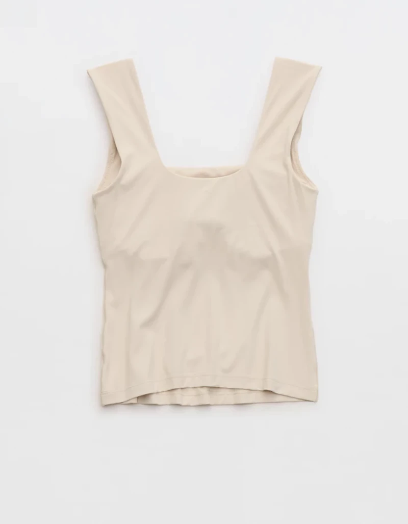 OFFLINE By Aerie Real Me Square Neck Tank Top