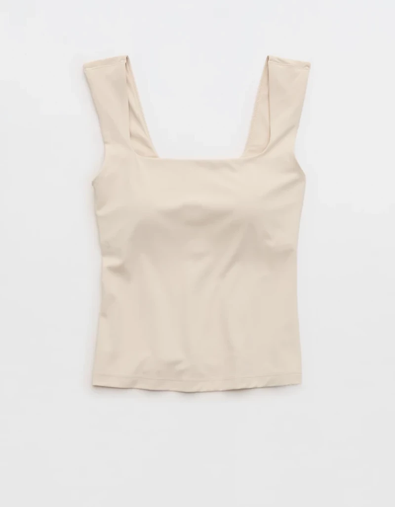 OFFLINE By Aerie Real Me Square Neck Tank Top