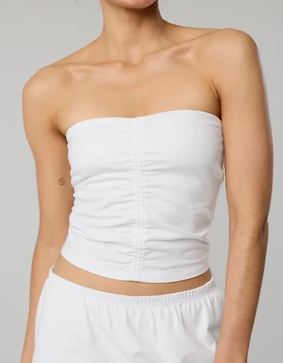 OFFLINE By Aerie OG Cotton Ruched Tube Top