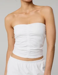 OFFLINE By Aerie OG Cotton Ruched Tube Top