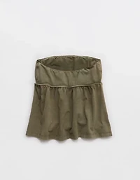 OFFLINE By Aerie OG Cotton Peplum Tube Top