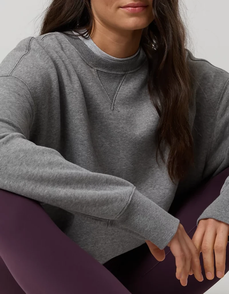OFFLINE By Aerie Cloud Fleece Crewneck Sweatshirt