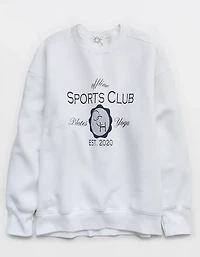 OFFLINE By Aerie Cloud Fleece Oversized Crewneck Sweatshirt