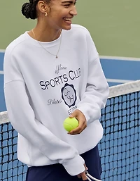 OFFLINE By Aerie Cloud Fleece Oversized Crewneck Sweatshirt