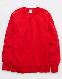 OFFLINE By Aerie Cloud Fleece Oversized Crewneck Sweatshirt