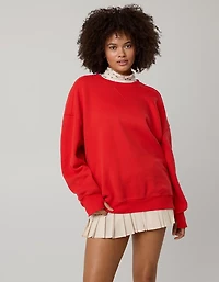 OFFLINE By Aerie Cloud Fleece Oversized Crewneck Sweatshirt