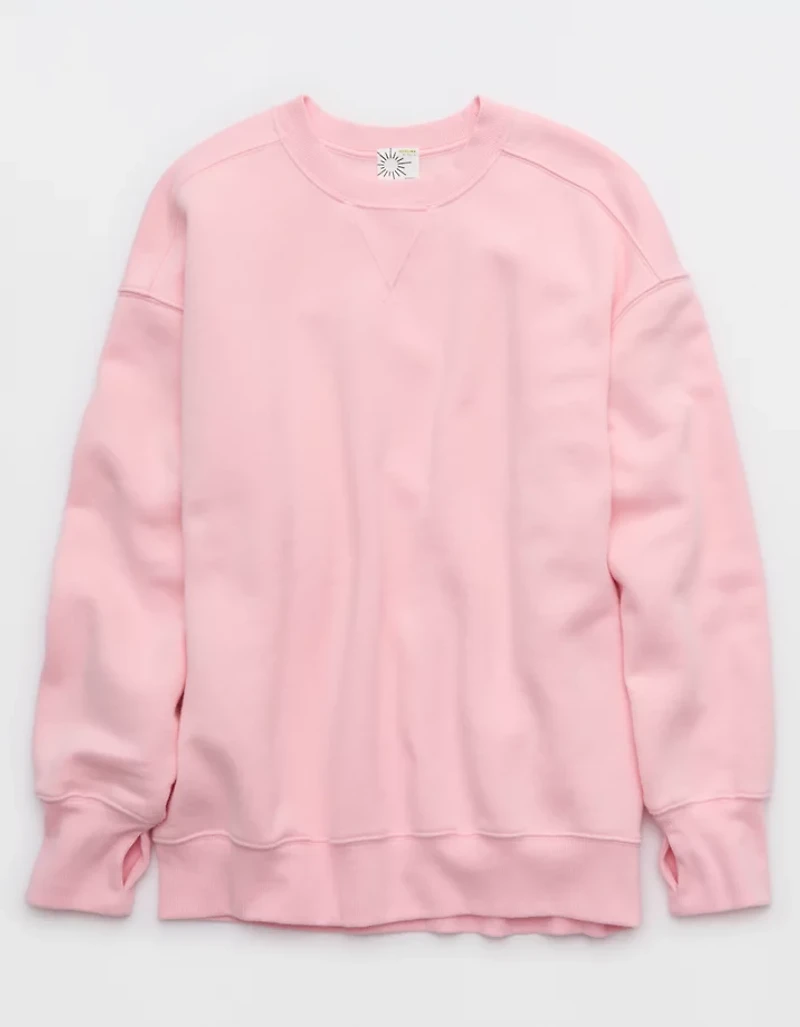 OFFLINE By Aerie Cloud Fleece Crewneck Sweatshirt