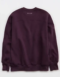 OFFLINE By Aerie Cloud Fleece Oversized Crewneck