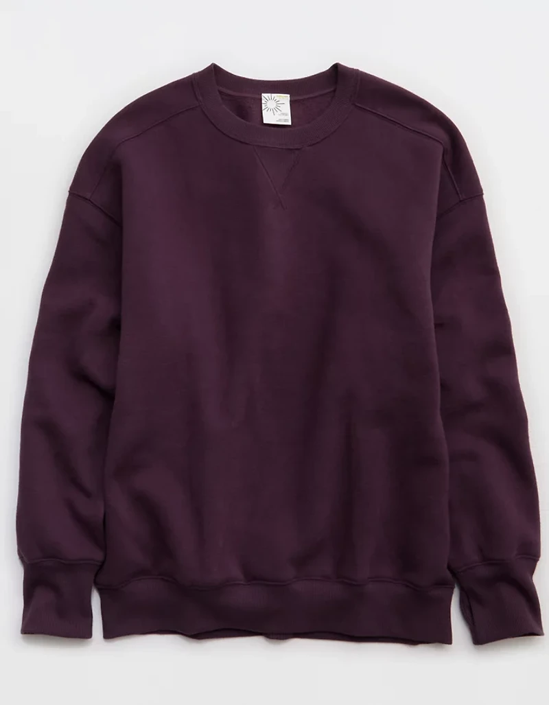 OFFLINE By Aerie Cloud Fleece Oversized Crewneck