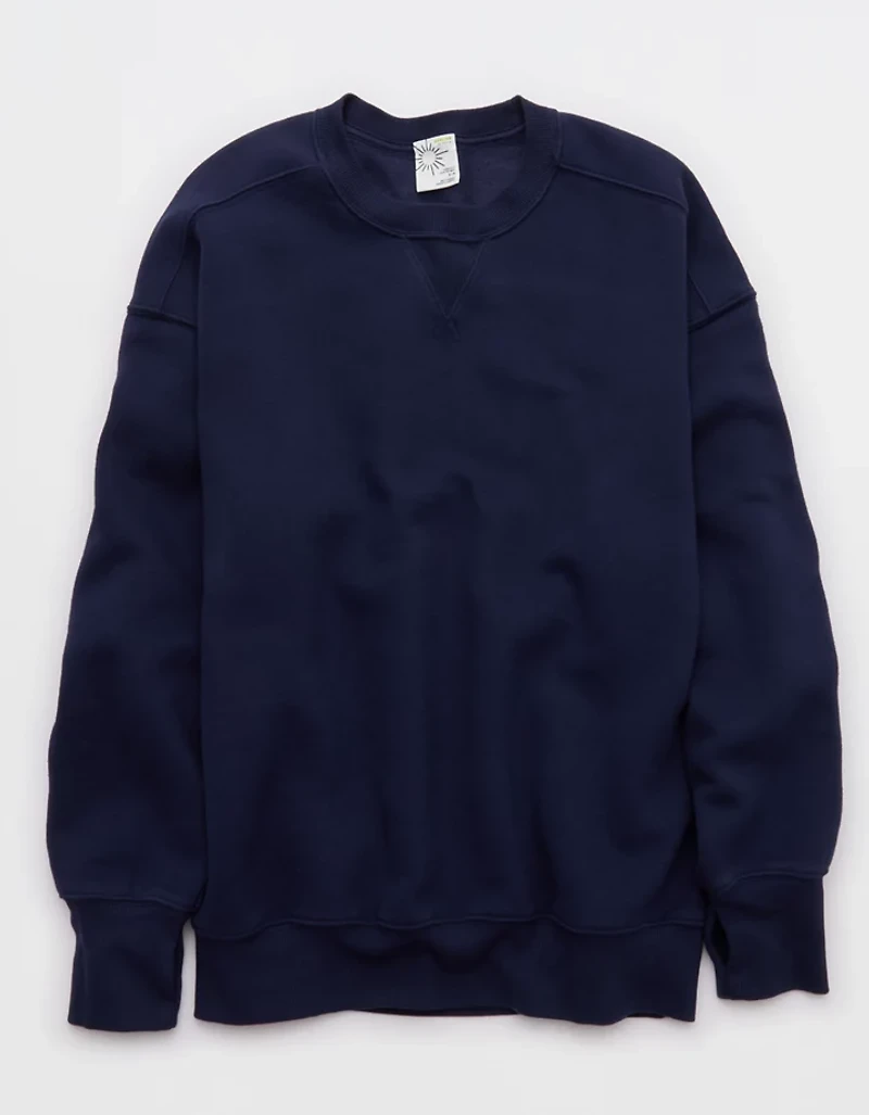 OFFLINE By Aerie Cloud Fleece Crewneck Sweatshirt