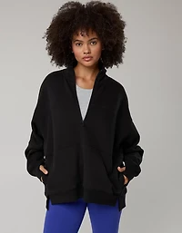 OFFLINE By Aerie Cloud Fleece Quarter Zip Sweatshirt