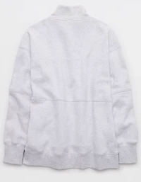 OFFLINE By Aerie Cloud Fleece Quarter Zip Sweatshirt