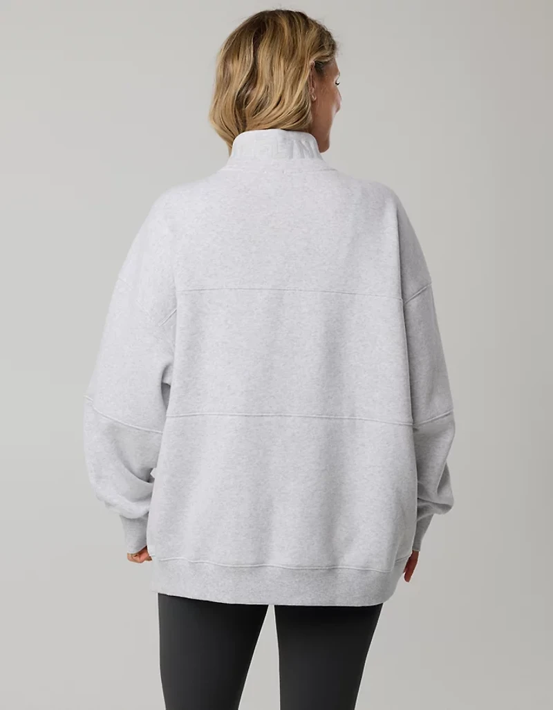 OFFLINE By Aerie Cloud Fleece Quarter Zip Sweatshirt