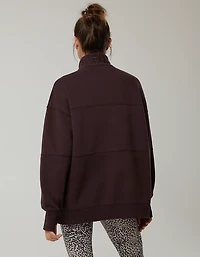 OFFLINE By Aerie Cloud Fleece Quarter Zip Sweatshirt