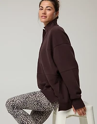 OFFLINE By Aerie Cloud Fleece Quarter Zip Sweatshirt