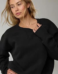OFFLINE By Aerie Cloud Fleece Classic Crewneck Sweatshirt