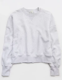 OFFLINE By Aerie Cloud Fleece Classic Crewneck Sweatshirt