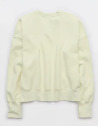 OFFLINE By Aerie Cloud Fleece Classic Crewneck Sweatshirt