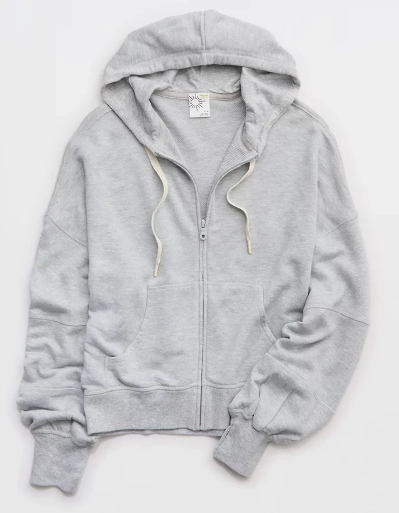 OFFLINE By Aerie Keep It 100 Terry Full Zip