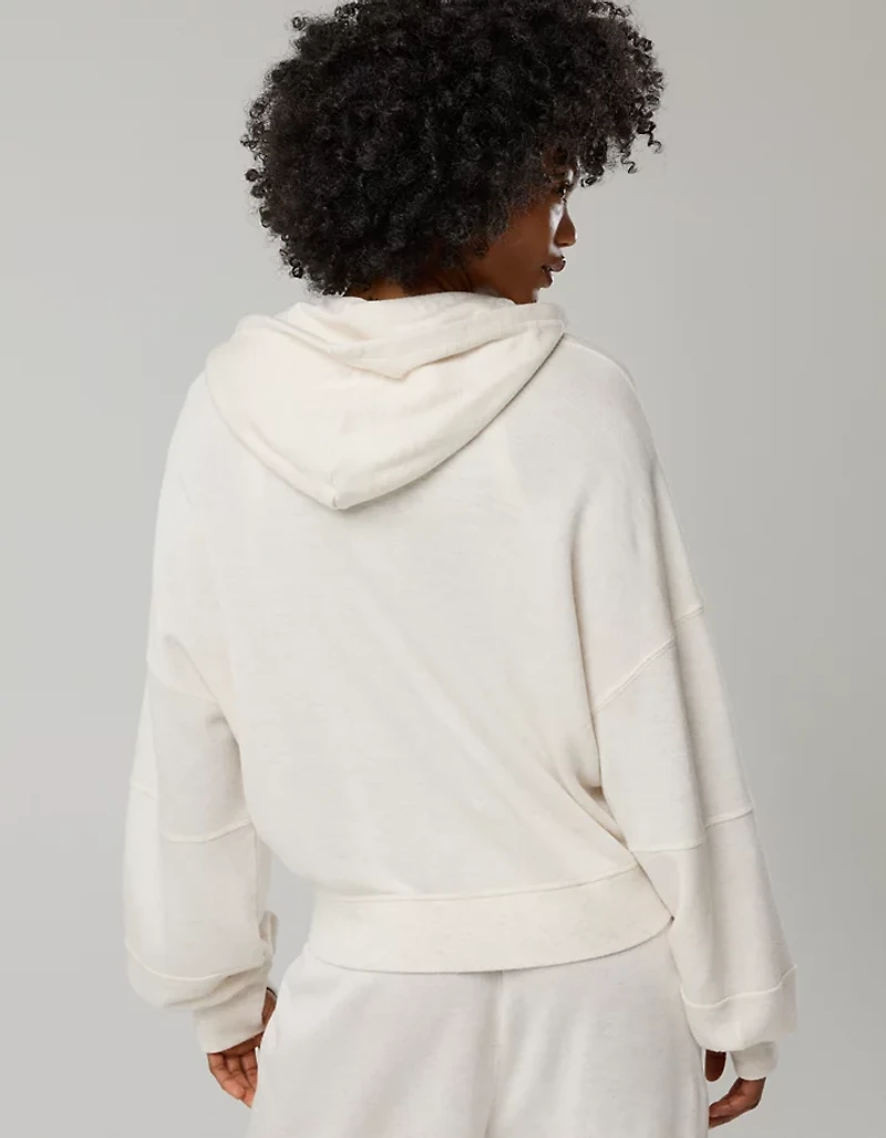 OFFLINE By Aerie Keep It 100 Terry Full Zip Hoodie