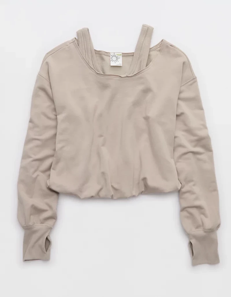 OFFLINE By Aerie OTT Layered Sweatshirt