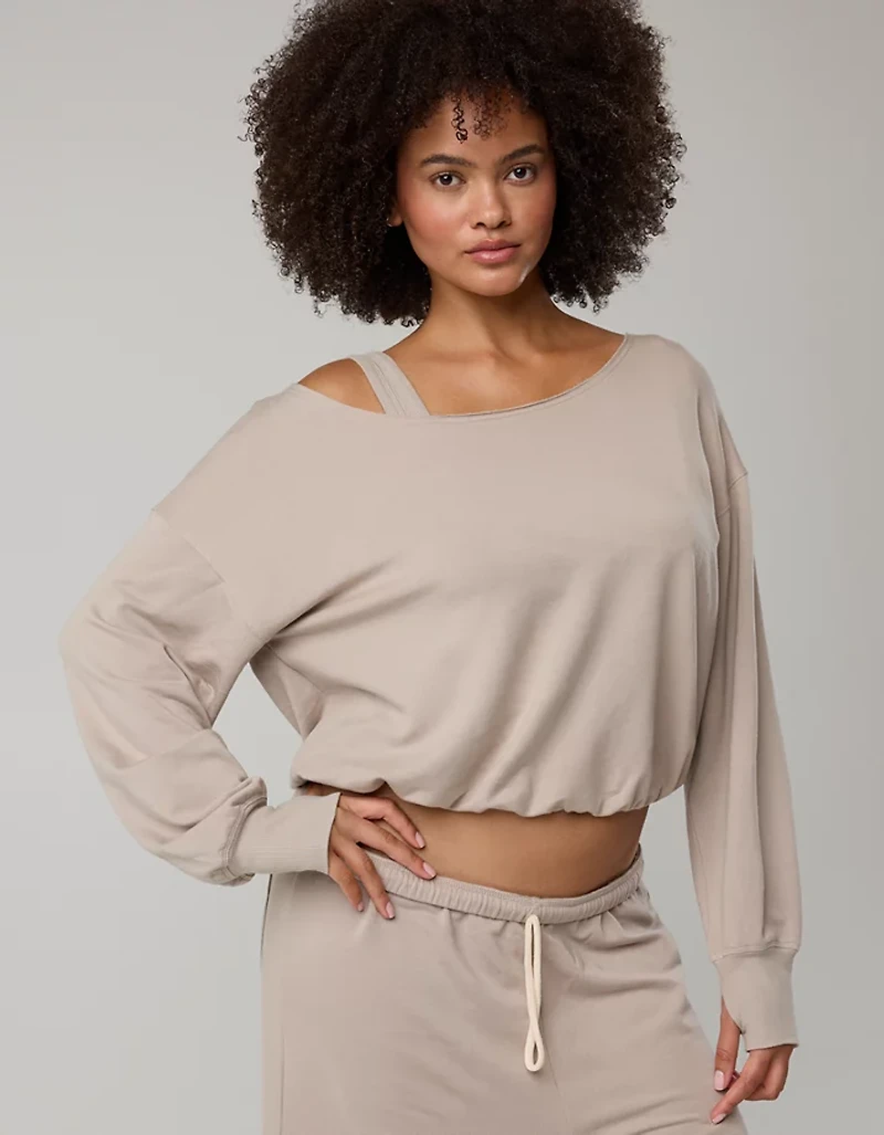 OFFLINE By Aerie OTT Layered Sweatshirt