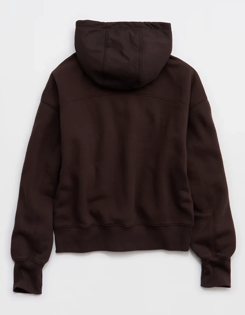 OFFLINE By Aerie Cloud Fleece Nylon Hoodie