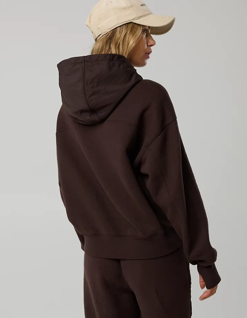 OFFLINE By Aerie Cloud Fleece Nylon Hoodie