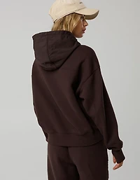 OFFLINE By Aerie Cloud Fleece Nylon Hoodie