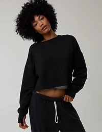 OFFLINE By Aerie OTT Seamed Crewneck Sweatshirt
