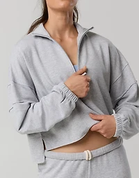 OFFLINE By Aerie OTT Seamed Quarter Zip Sweatshirt