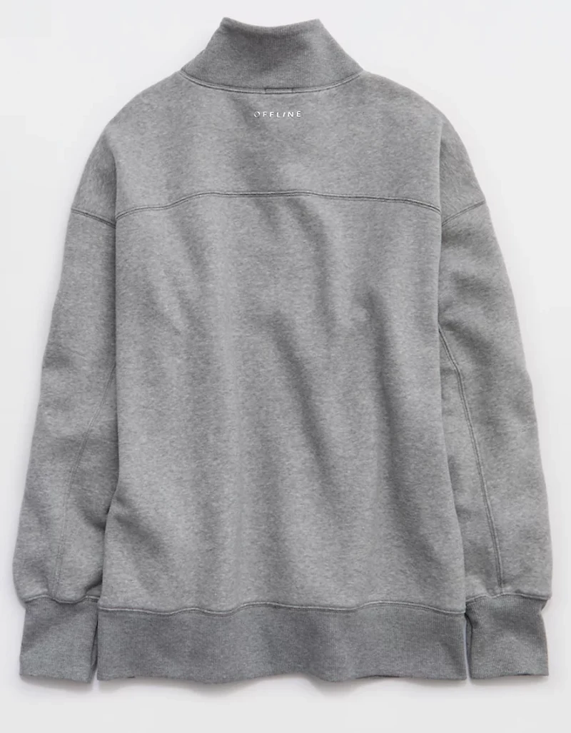 OFFLINE By Aerie Cloud Fleece Oversized Mockneck Sweatshirt