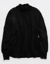 OFFLINE By Aerie Cloud Fleece Oversized Mockneck Sweatshirt