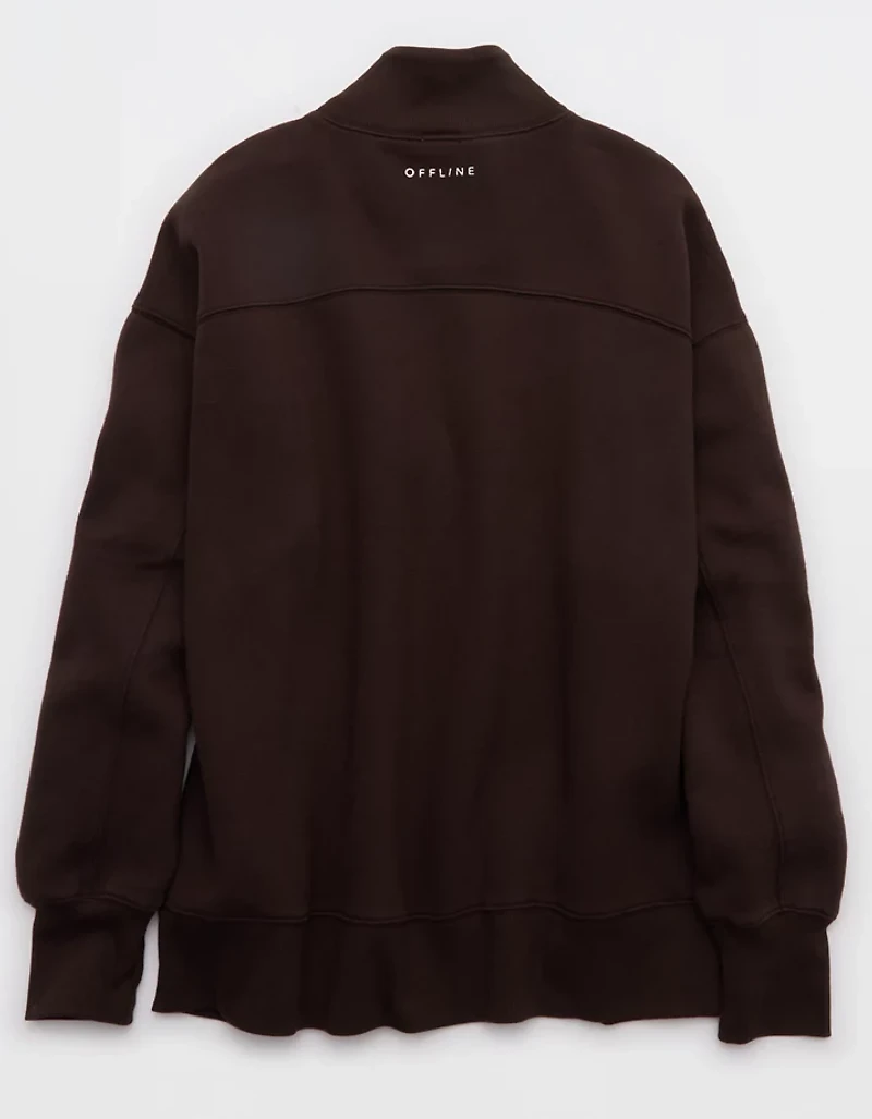 OFFLINE By Aerie Cloud Fleece Oversized Mockneck Sweatshirt