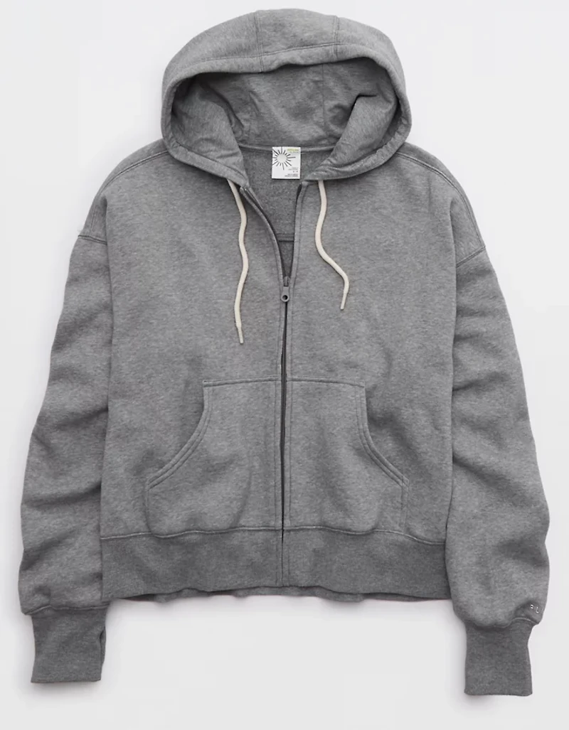 OFFLINE By Aerie Cloud Fleece Classic Full Zip Sweatshirt