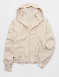 OFFLINE By Aerie Cloud Fleece Classic Full Zip Sweatshirt