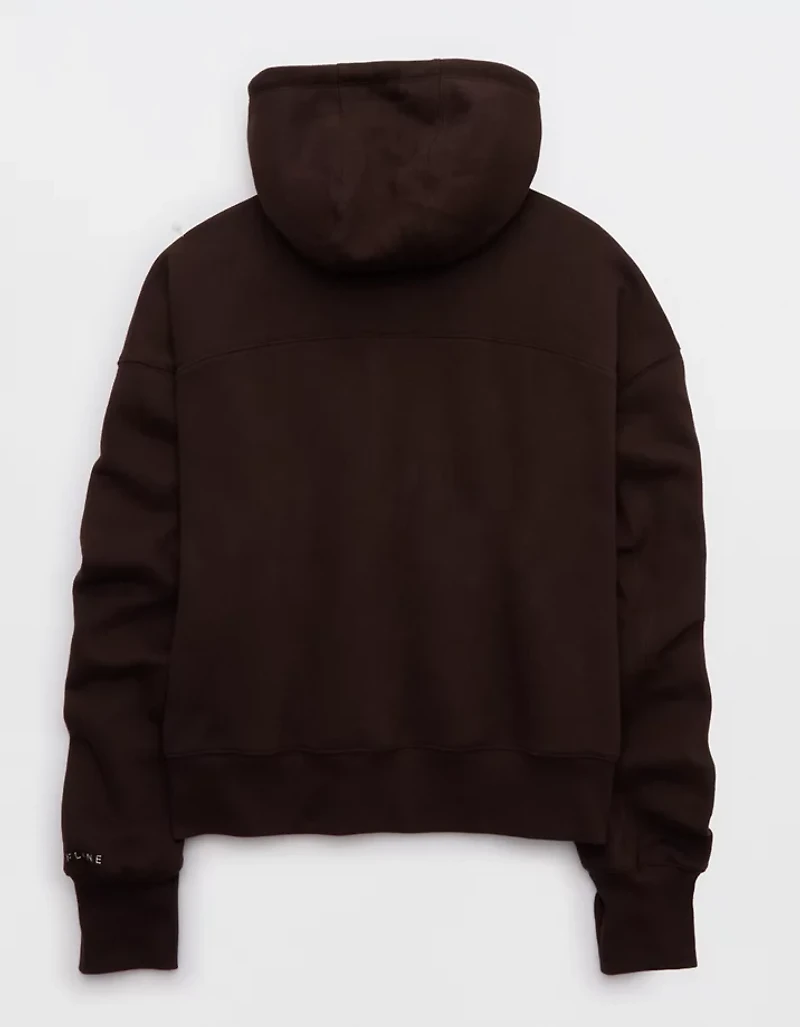 OFFLINE By Aerie Cloud Fleece Classic Full Zip Sweatshirt