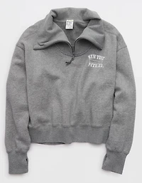 OFFLINE By Aerie Cloud Fleece Quarter Zip Sweatshirt