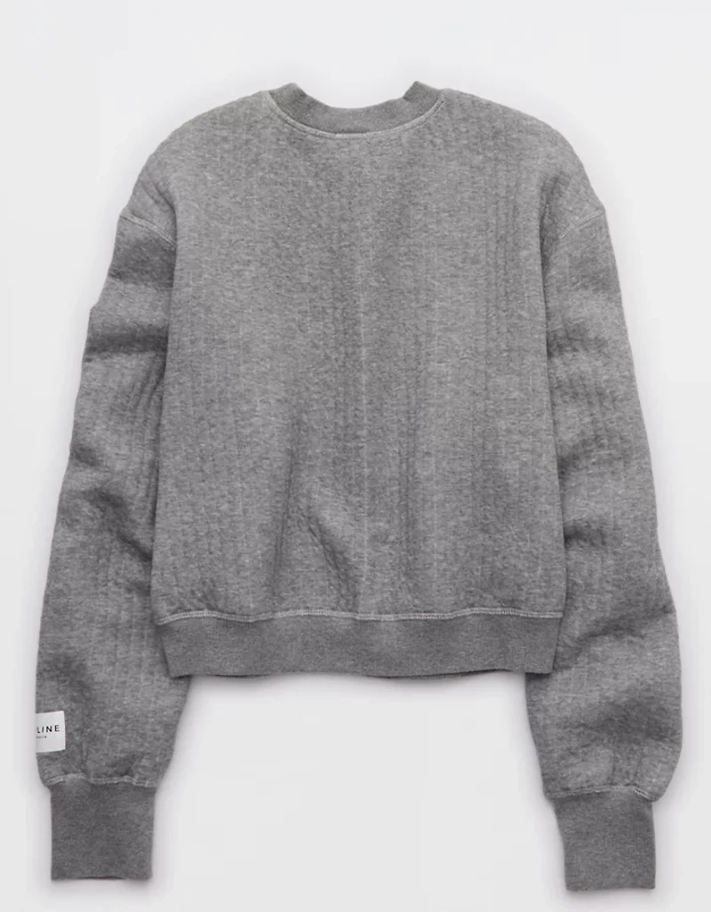 OFFLINE By Aerie Coffee Run Crewneck